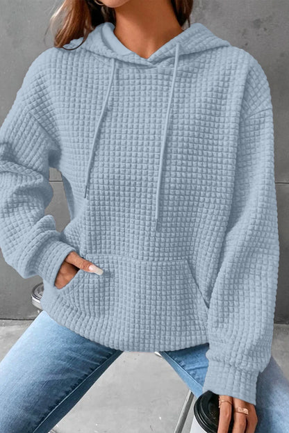 Womens Hoodie Oversized Sweatshirts for Women Loose Fit Casual Long Sleeve Hooded Sweatshirt Hoodie with Pocket Blue XL