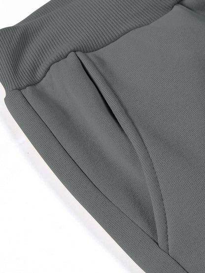 Claim Dot Men Letter Graphic Drawstring Waist Sweatpants Sweat Pant Going Out Casual Dad and Me